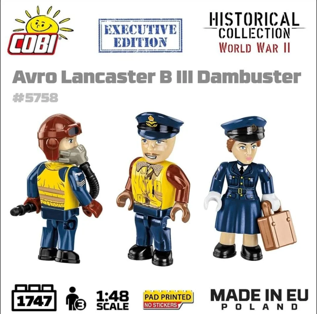 Avro Lancaster Bomber B III ''Dambusters'' brick plane model EXECUTIVE EDITION- COBI 5758- 1747 bricks - Image 9