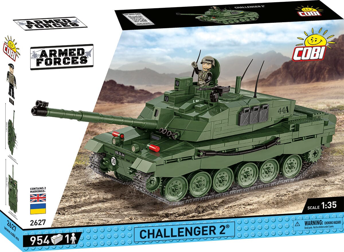 Challenger 2 brick tank model - COBI 2627 - 950 bricks - Image 3