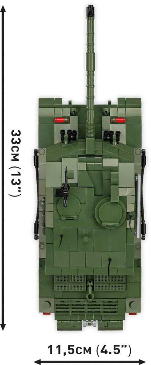 Challenger 2 brick tank model - COBI 2627 - 950 bricks - Image 6