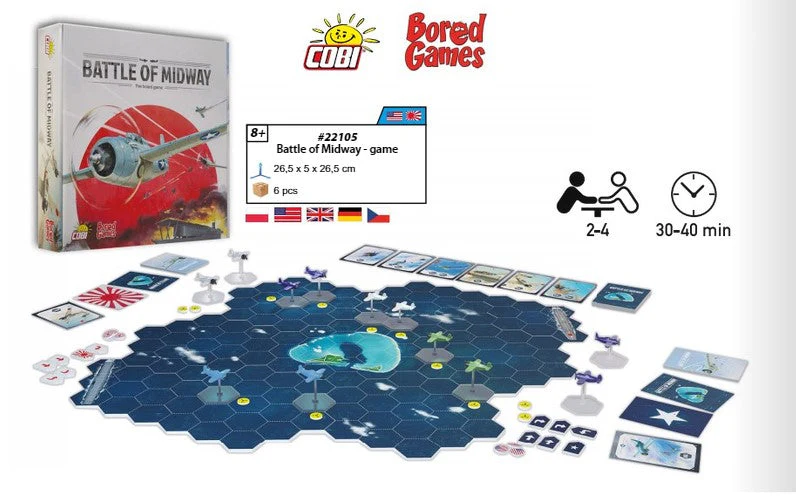 COBI Battle Of Midway Board Game - COBI 22105 - Image 3