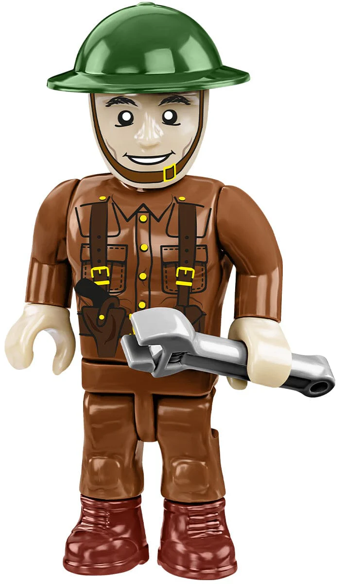 Tank Mark I (Male) no. c19 brick model - COBI 2993 - WWI 878 bricks - Image 9