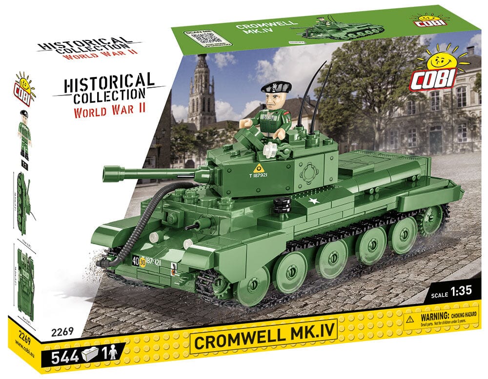 Cromwell MK.IV 'Hela' tank brick model - COBI 2269 - 544 bricks - Image 3