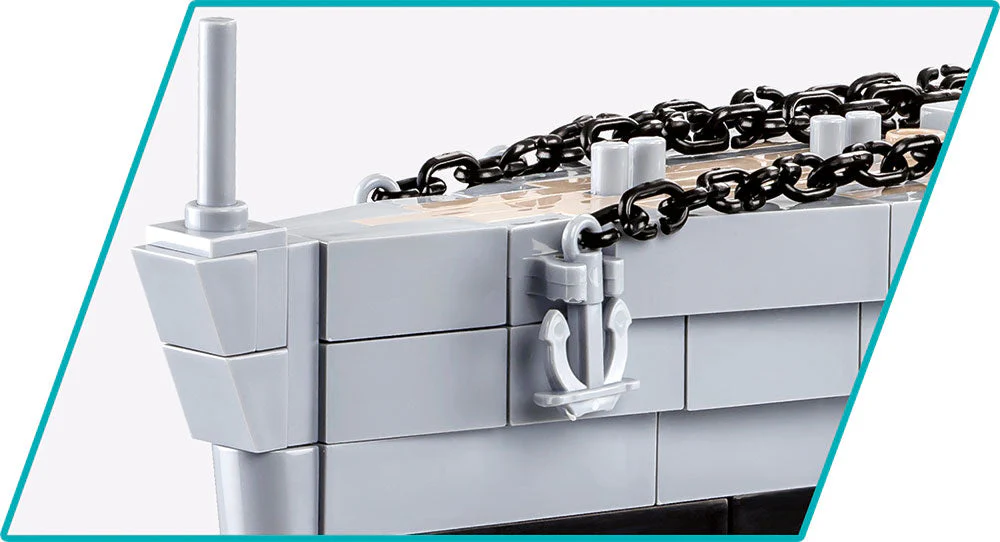 HMS HOOD ship brick model - COBI 4830 - 2613 bricks - Image 10