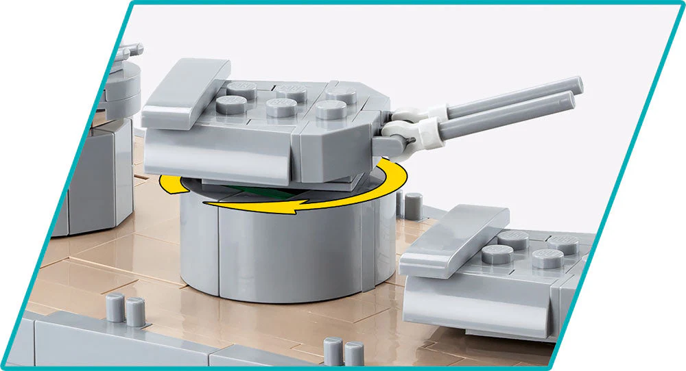 HMS HOOD ship brick model - COBI 4830 - 2613 bricks - Image 12