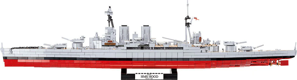 HMS HOOD ship brick model - COBI 4830 - 2613 bricks - Image 3