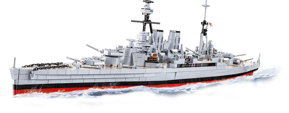 HMS HOOD ship brick model - COBI 4830 - 2613 bricks - Image 4