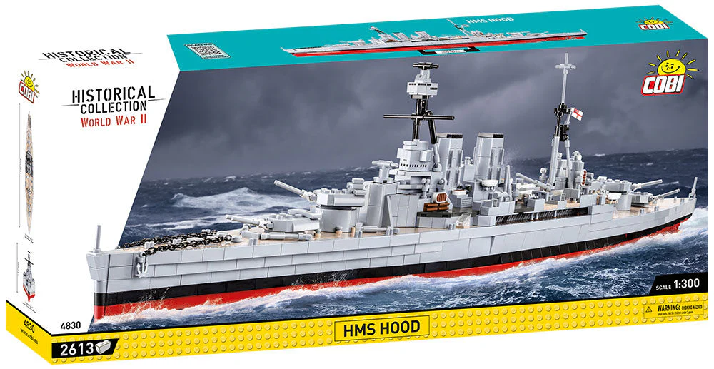 HMS HOOD ship brick model - COBI 4830 - 2613 bricks - Image 8